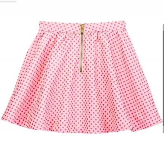 Kate Spade Toddler Coreen Pink Dot Jacquard Skirt 12M - Picture 2 of 5